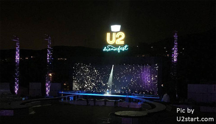 Bild zu: U2 am Donnerstagmorgen LIVE aus San Francisco!