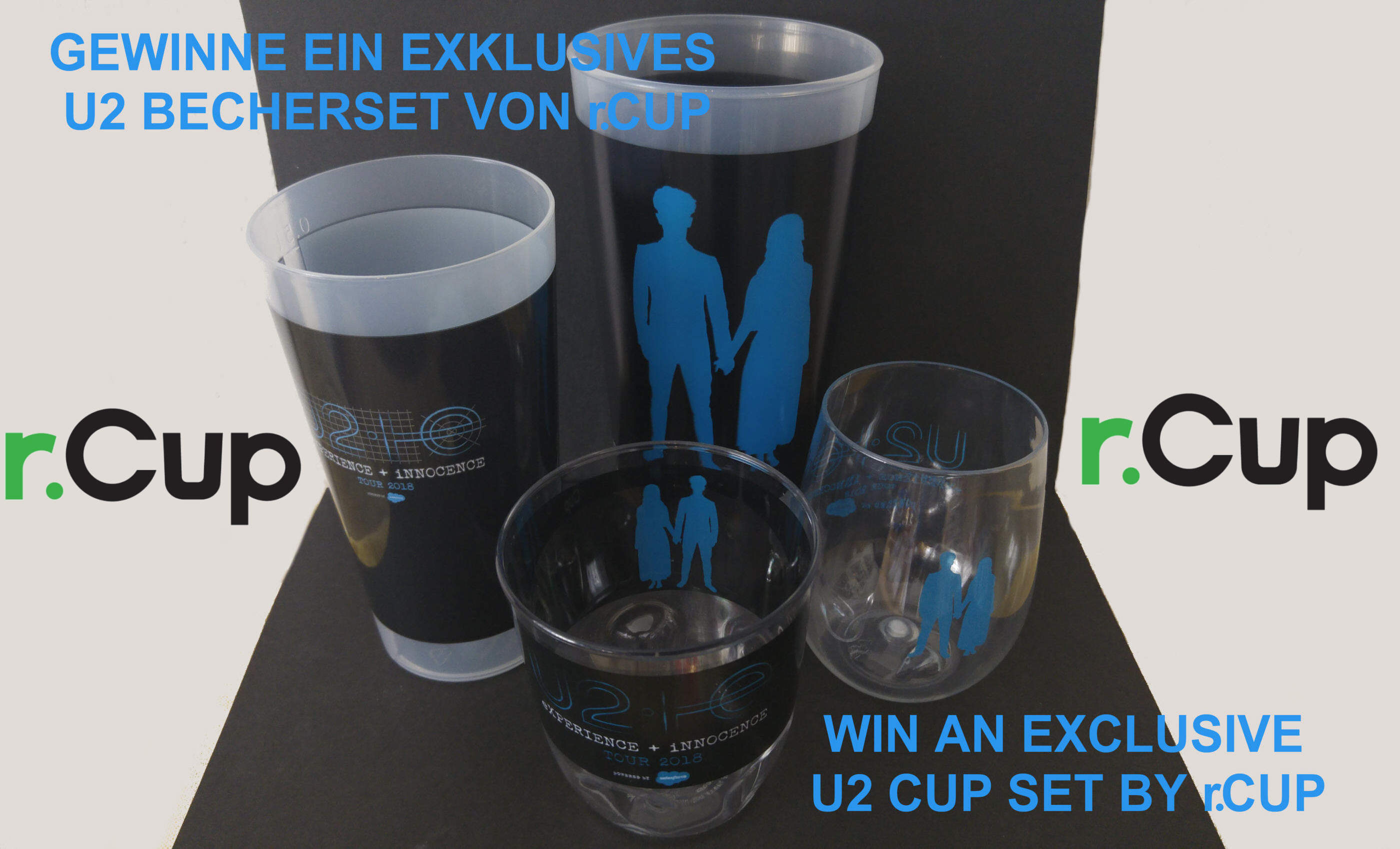 Bild zu: r.Cup VERLOSUNG exklusiver U2 Becher