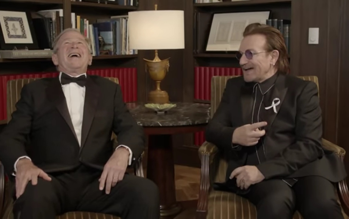 Bild zu: Bono mit "Medal For Distinguished Leadership" geehrt