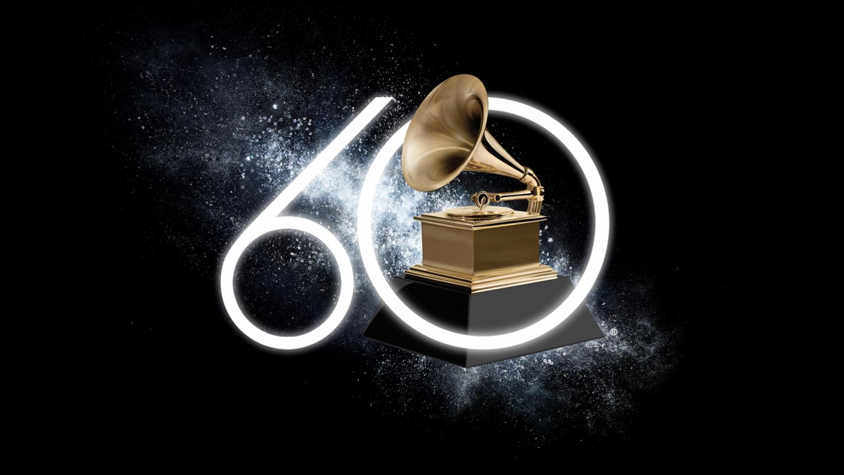 Bild zu: U2 bei den 60. Grammy Awards in New York City