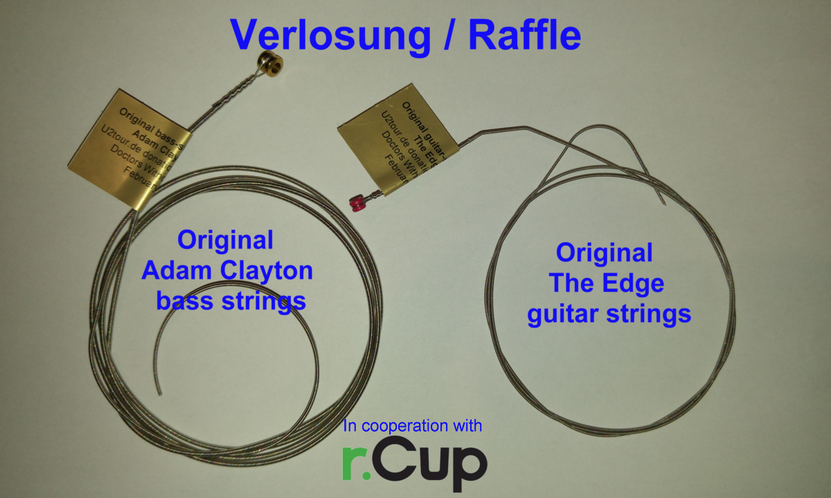 Bild zu: Verlosung/Raffle: Original Guitar- & Bass-Strings von Edge & Adam