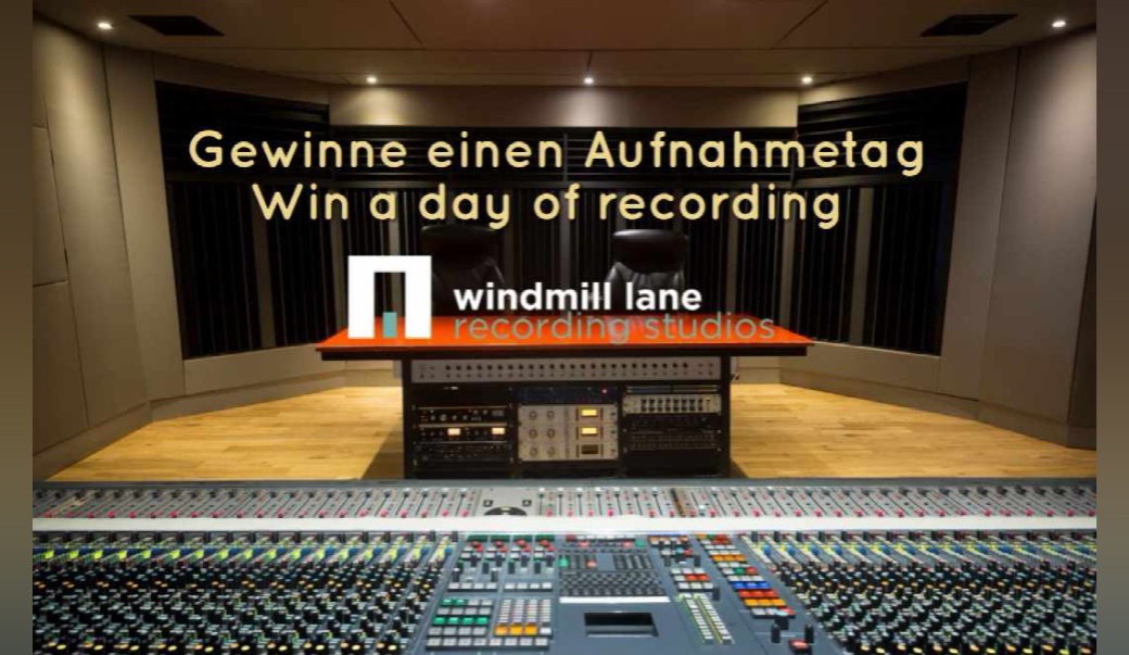 Bild zu: Verlosung/Raffle: Aufnahmetag/Recording day Windmill Lane Studios Dublin