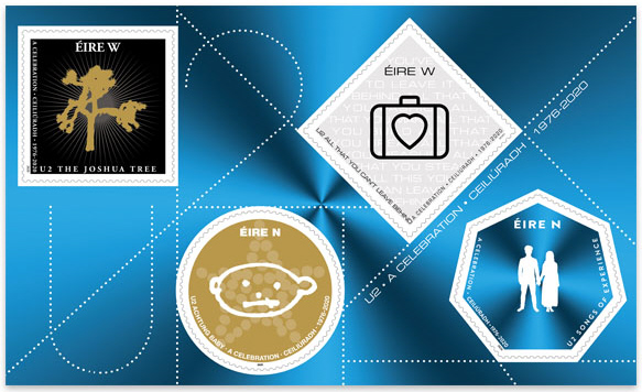 Bild zu: U2 Briefmarken erscheinen morgen (News also in English)