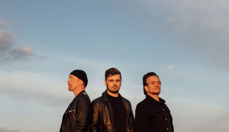 Bild zu: Offizieller EM-Song von Bono, Edge und Martin Garrix