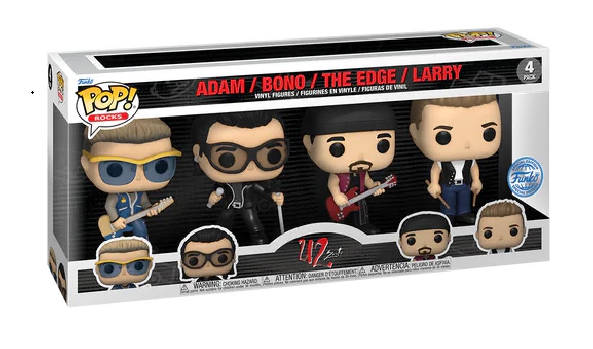 Bild zu: U2 Funko Pops Figuren