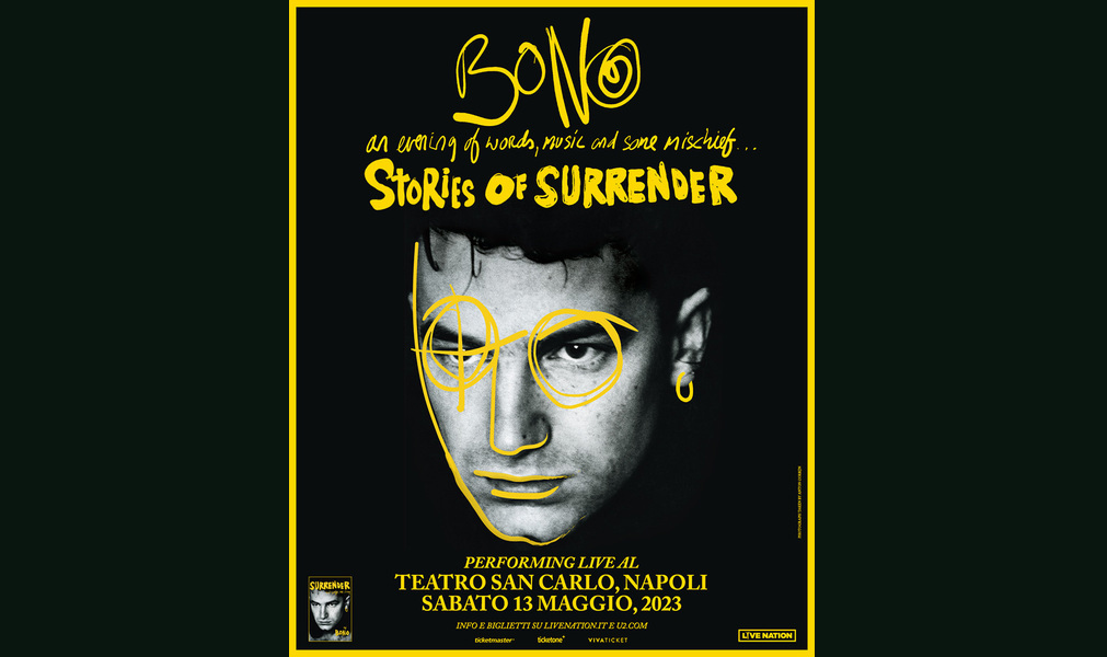 Bild zu: For One Night Only: Bonos "Stories of Surrender" kommt nach  Neapel