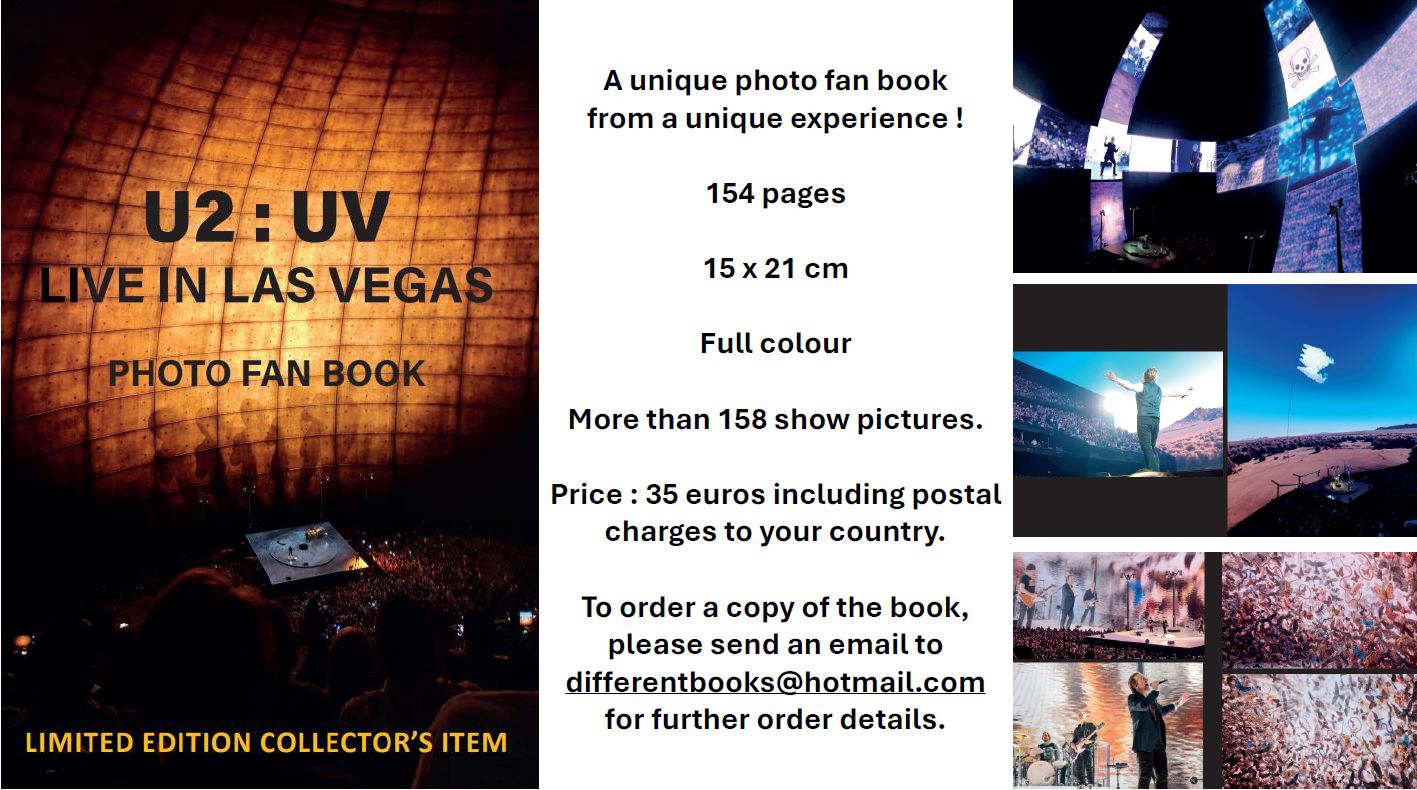 Bild zu: Fotobuch „U2:UV LIVE IN LAS VEGAS“