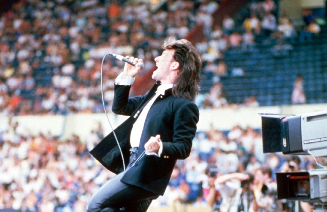 Bild zu: Heute vor 30 Jahren: U2 beim Live Aid Konzert in London