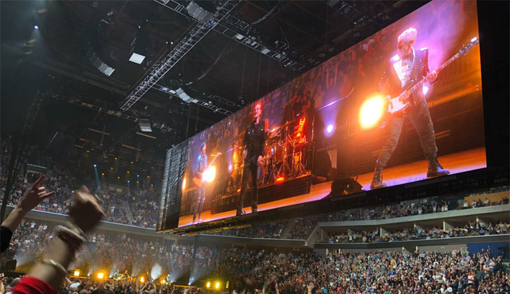 Bild zu: e+i Tour hat begonnen / Auftaktkonzert in Tulsa mit Acrobat!