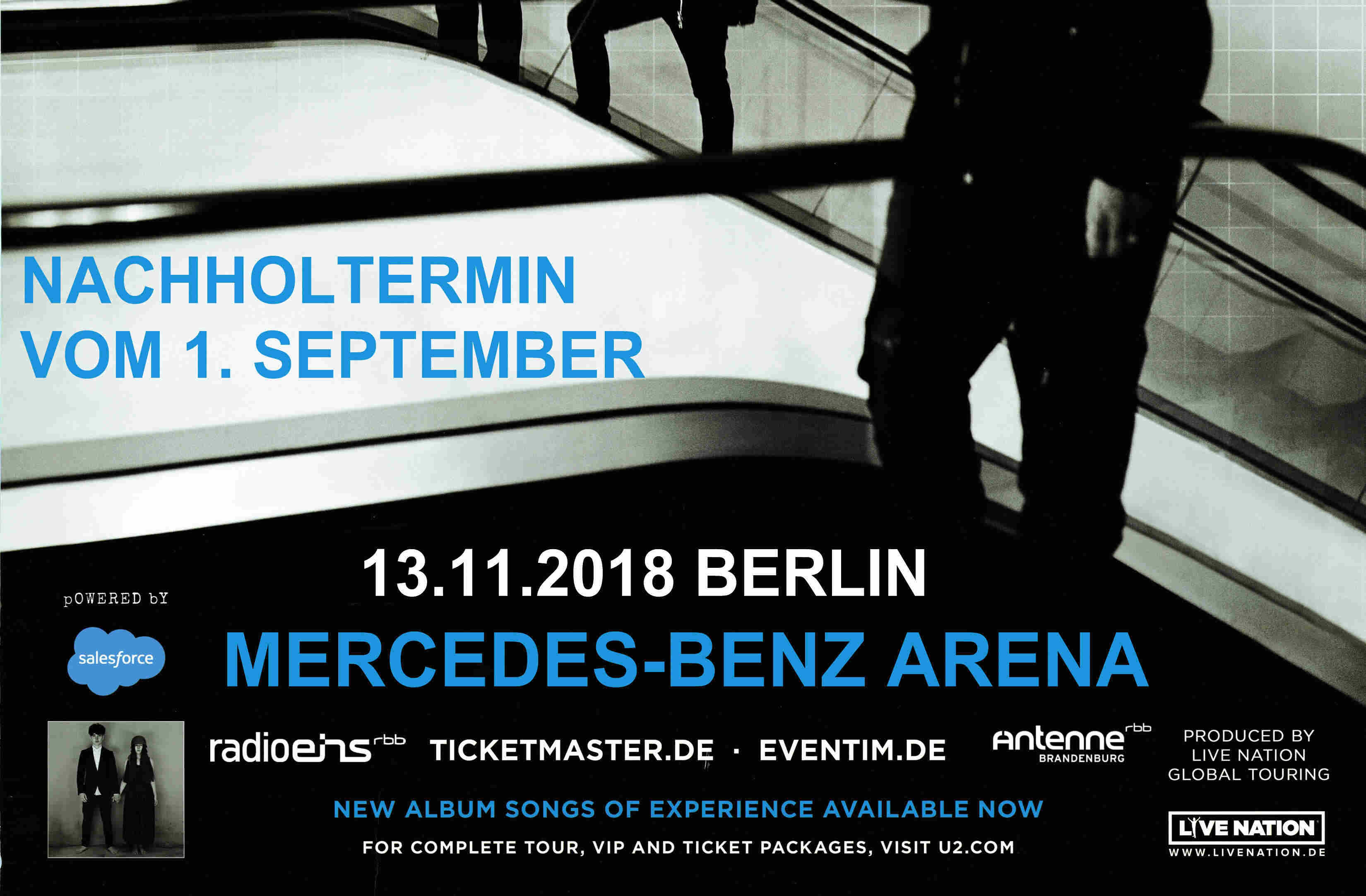 Bild zu: Berlin Konzert am 13. November wird gefilmt!