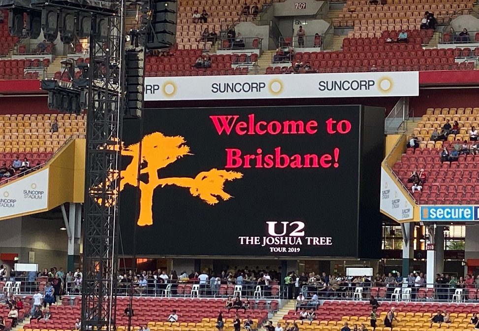 Bild zu: Thank you for your Australianess! - Das war die U2 Show in Brisbane